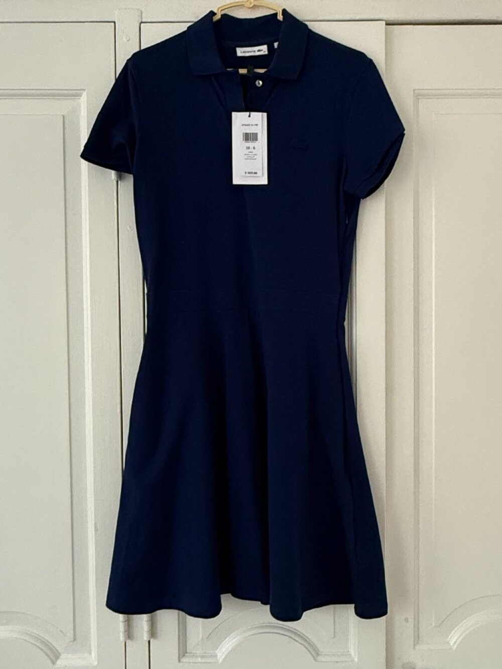 Lacoste Navy Polo Dress (NWT) Size 6
